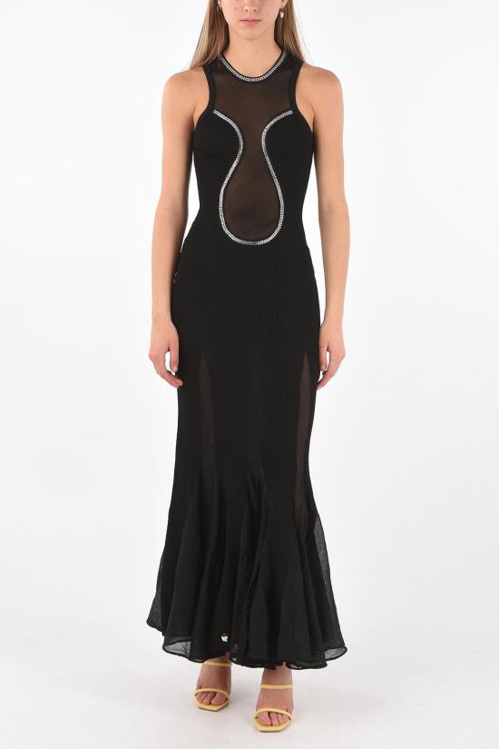  필립 플레인 롱 원피스 P19C WRG1117 PTE003N 02 Black