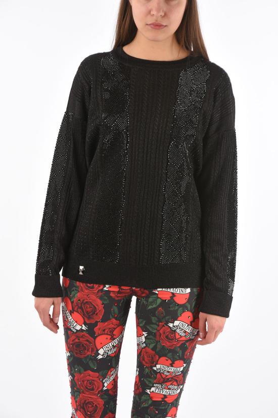  필립 플레인 스웨터 A18C WKO0162 PKN002N 02 Black