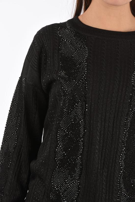  필립 플레인 스웨터 A18C WKO0162 PKN002N 02 Black - PHILIPP PLEIN