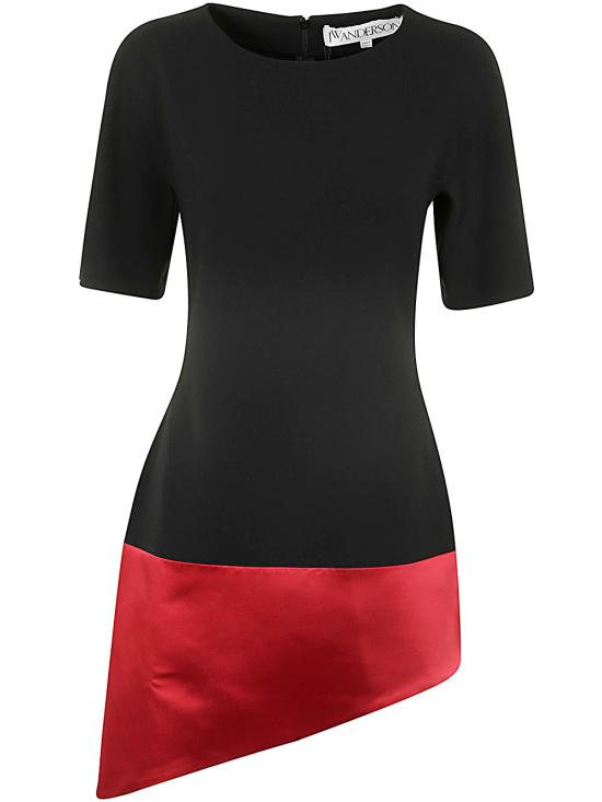  JW앤더슨 숏 원피스 DR0444 PG1584 988 BLACK RED