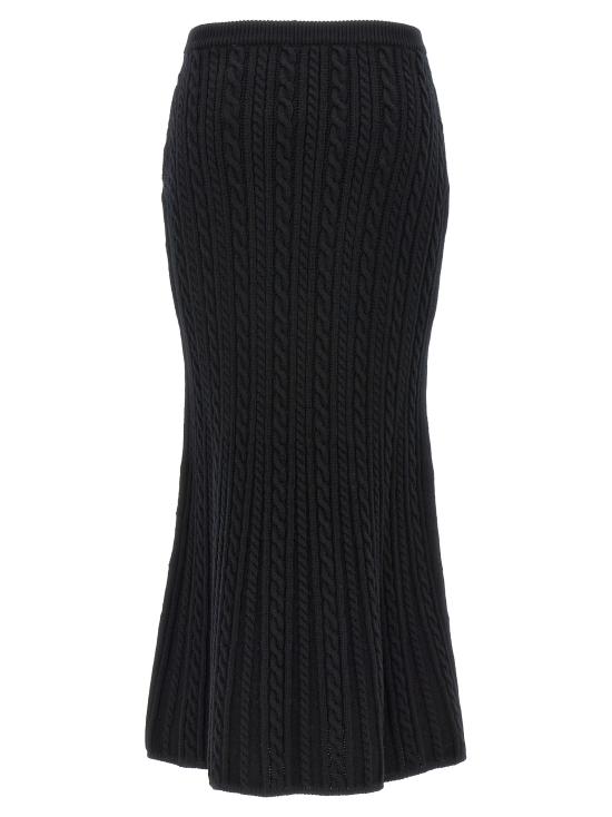  알레산드라리치 롱 스커트 FABX3870K43920060 Black - ALESSANDRA RICH