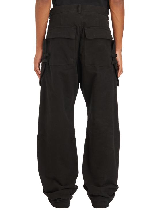 25FW 릭 오웬스 카고 팬츠 IRU02D6346TE09 Black - RICK OWENS