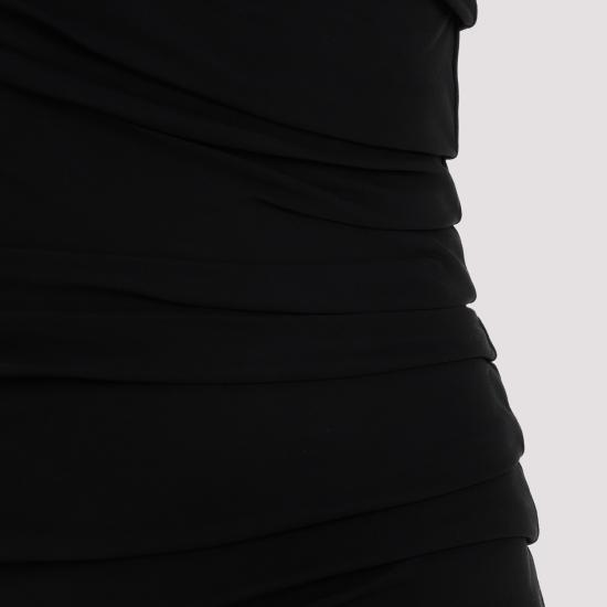  알렉산더 맥퀸 숏 원피스 780531 QLAAY 1000 BLACK - ALEXANDER MCQUEEN