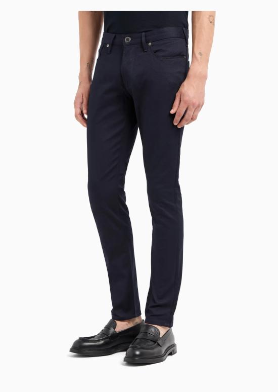  엠포리오 아르마니 스트레이트 팬츠 8N1J06 1NJ9Z 0920 Blu navy - EMPORIO ARMANI