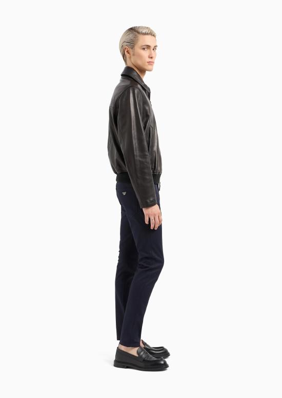  엠포리오 아르마니 스트레이트 팬츠 8N1J06 1NJ9Z 0920 Blu navy - EMPORIO ARMANI