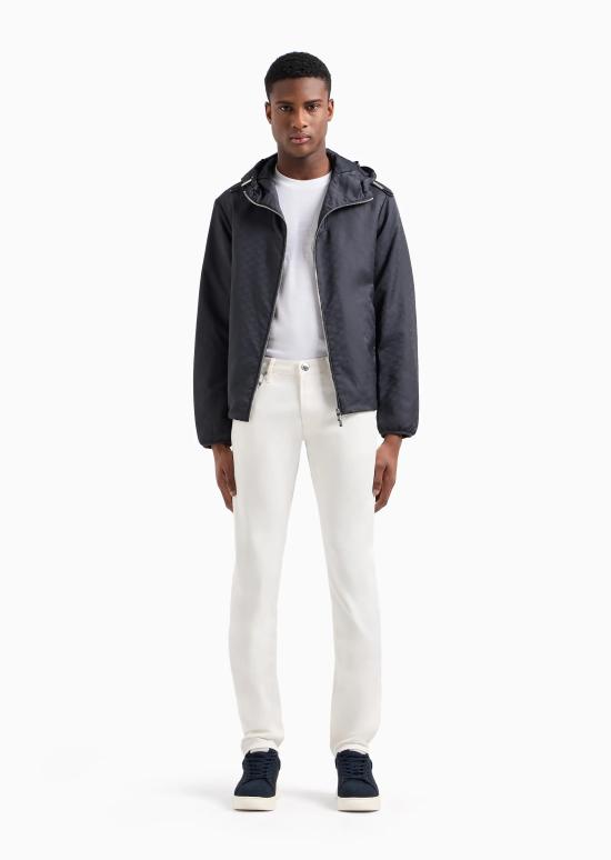  엠포리오 아르마니 스트레이트 팬츠 8N1J06 1NJ9Z 0101 Bianco caldo - EMPORIO ARMANI