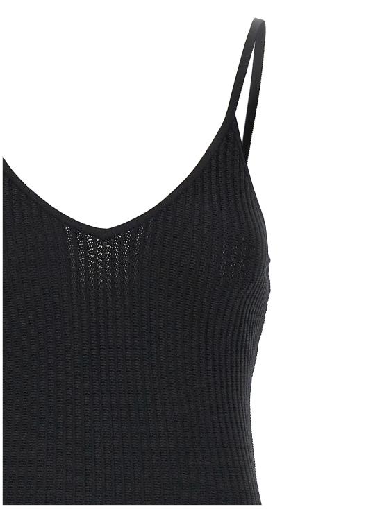 24FW 케이트 롱 스커트 9592431200 Black - KHAITE