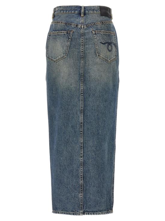 24FW 알13 데님 스커트 R13WD102D213ABARTERINDIGO - R13