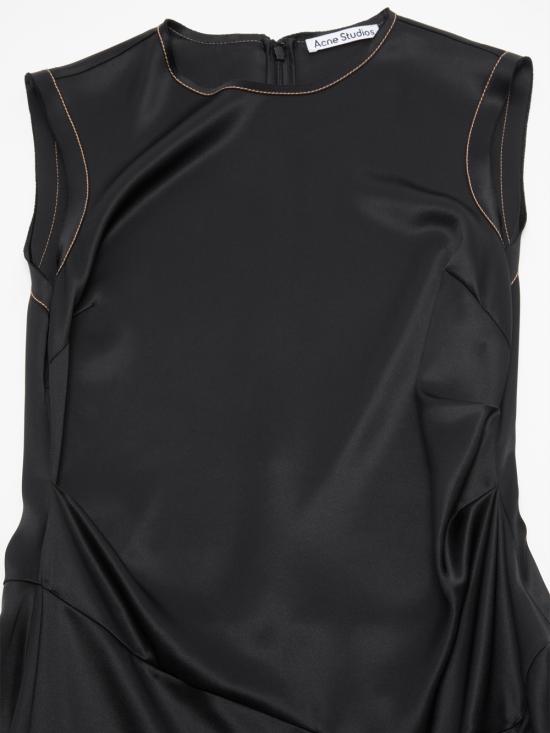 24FW 아크네 스튜디오 숏 원피스 A20734 900 - ACNE STUDIOS