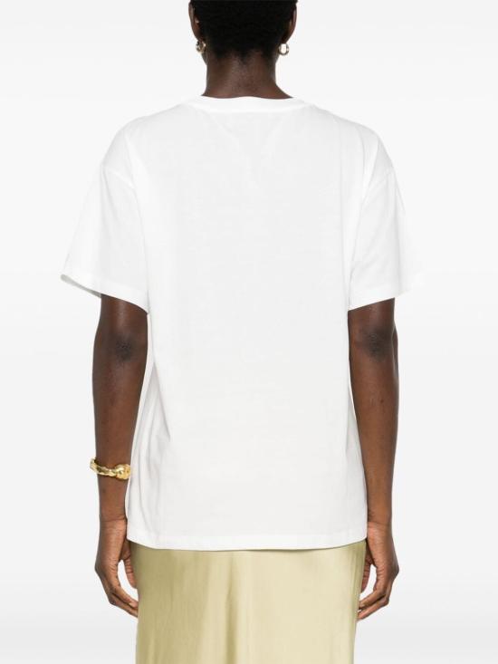  에르마노 피렌제 반팔 티셔츠 D44EL049EG2MF249 00249 OFF WHITE - ERMANNO FIRENZE