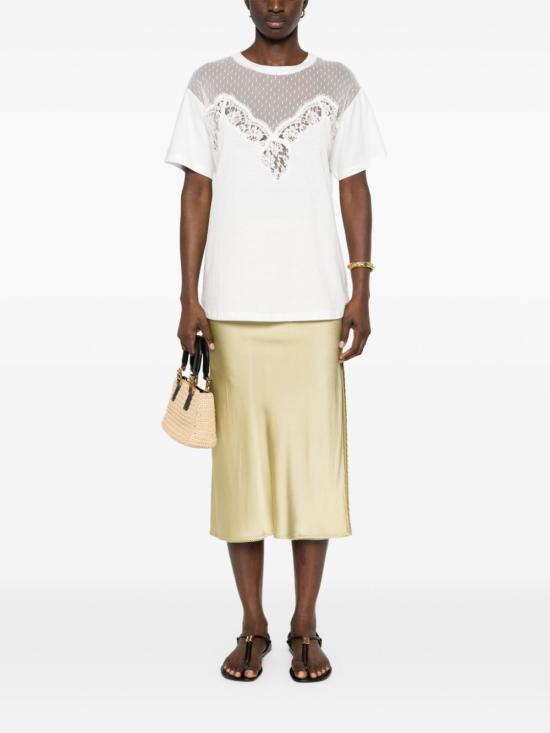  에르마노 피렌제 반팔 티셔츠 D44EL049EG2MF249 00249 OFF WHITE - ERMANNO FIRENZE