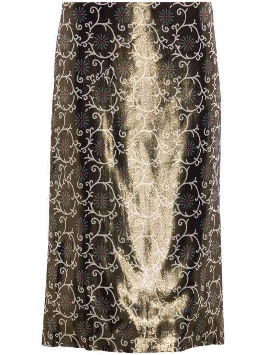 24FW 겐조 미디 스커트 FE62JU2959P1 79 BLUE