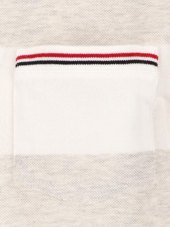  톰브라운 반팔 티셔츠 MJS201A J0049 057 White - THOM BROWNE