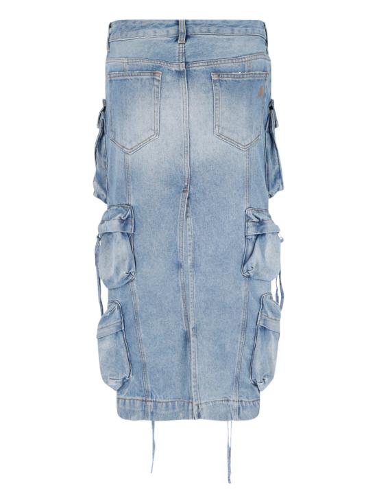  디 아티코 데님 스커트 241WCS189 D073 024 - THE ATTICO