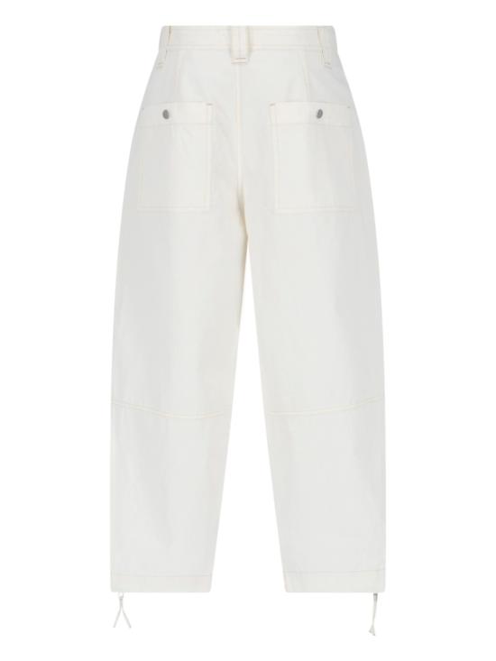  이자벨마랑에뚜왈 스트레이트 팬츠 PA0279FA B1G04E 23EC White - ISABEL MARANT ETOILE
