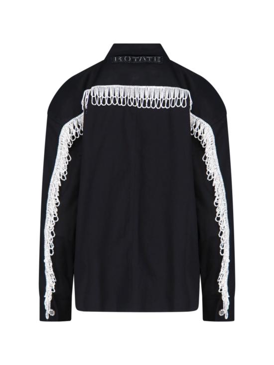  로테이트 바이 크리스텐슨 봄버 자켓 101014100 19 4004 Black - ROTATE BY BIRGERCHRISTENSEN