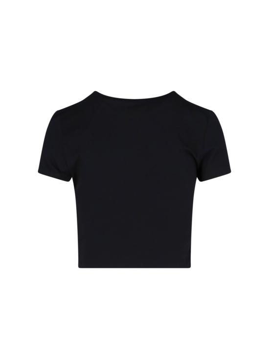  로테이트 바이 크리스텐슨 반팔 티셔츠 111215100 19 4004 Black - ROTATE BY BIRGERCHRISTENSEN