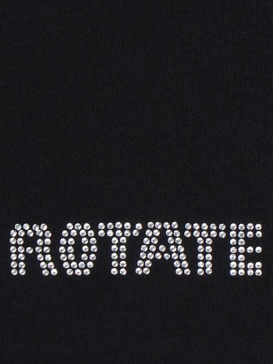  로테이트 바이 크리스텐슨 반팔 티셔츠 111215100 19 4004 Black - ROTATE BY BIRGERCHRISTENSEN