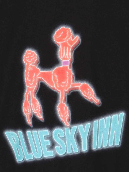  블루스카이인 반팔 티셔츠 BS2302TS019 BLK Black - BLUE SKY INN