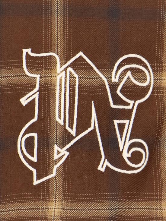  팜앤젤스 셔츠 PMGE010E23FAB002 6003 Brown - PALM ANGELS