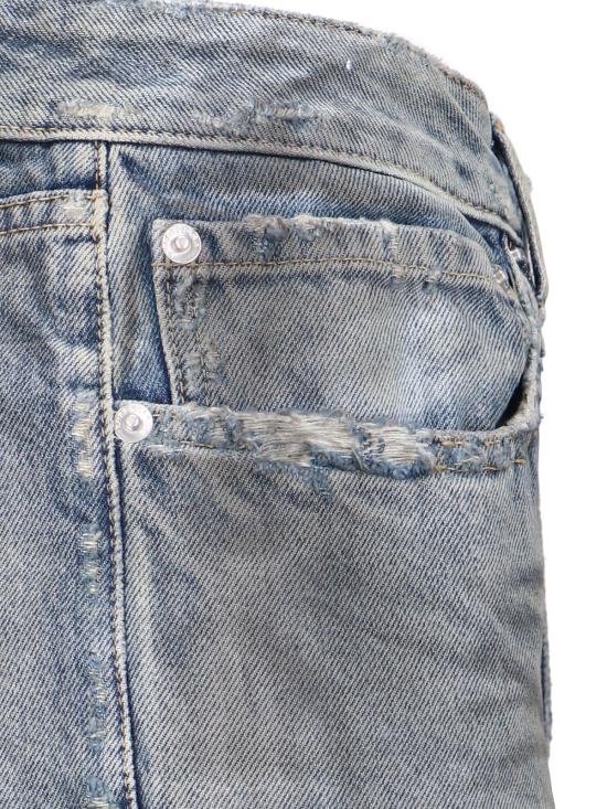  발렌시아가 데님 스커트 744975 TNW01 4974 - BALENCIAGA