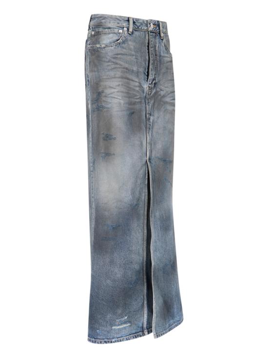  발렌시아가 데님 스커트 744975 TNW01 4974 - BALENCIAGA