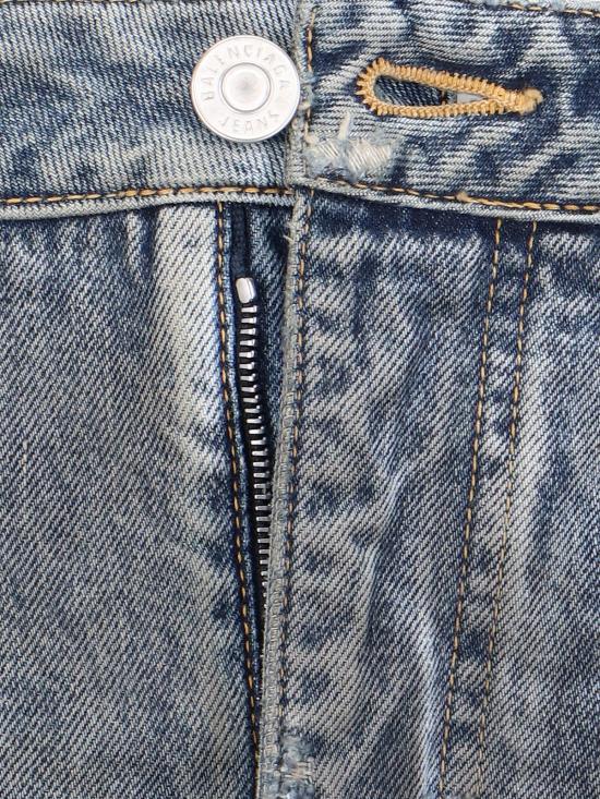  발렌시아가 데님 스커트 744975 TNW01 4974 - BALENCIAGA