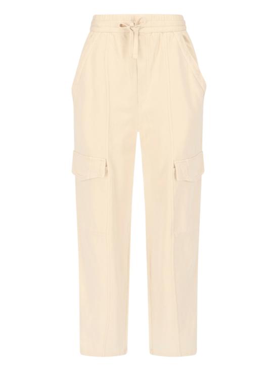  이자벨마랑에뚜왈 스트레이트 팬츠 PA0283FA B1M02E 23EC White