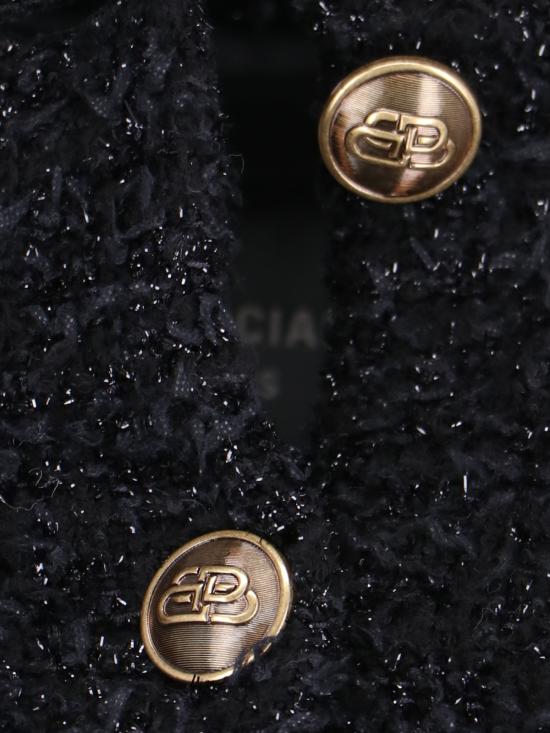 24FW 발렌시아가 가디건 793604 T3328 1000 - BALENCIAGA