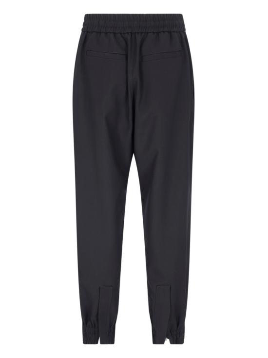  알렉산더 맥퀸 스트레이트 팬츠 774187 QUAAC 1000 Black - ALEXANDER MCQUEEN