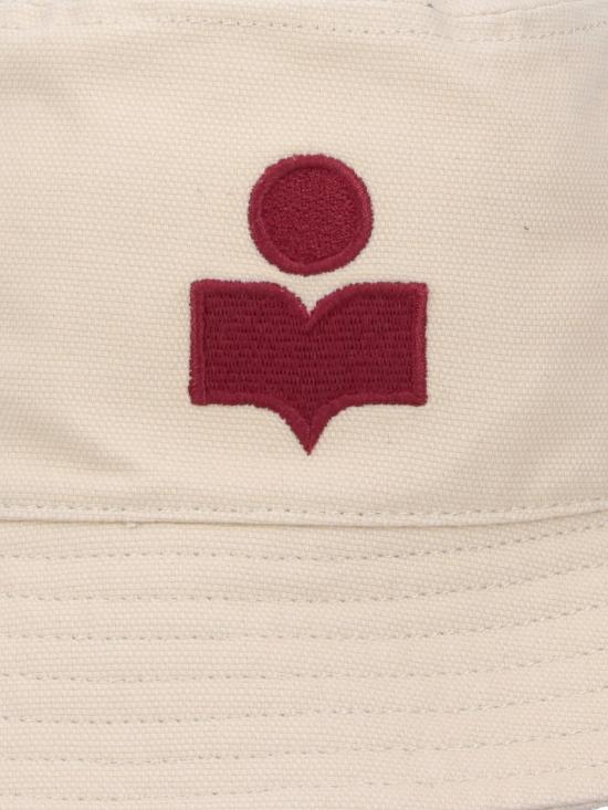  이자벨마랑 HALEY 헤일리 로고 버킷햇 CU001XFA A3C05A ECRD White - ISABEL MARANT