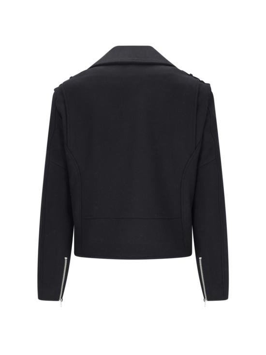 24FW 발망 바이커 자켓 DH1TD512WC68 0PA - BALMAIN