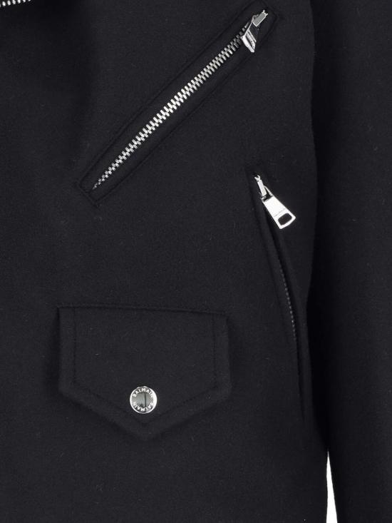 24FW 발망 바이커 자켓 DH1TD512WC68 0PA - BALMAIN