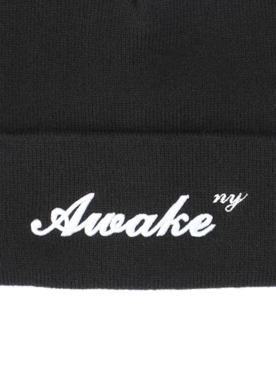  어웨이크 NY 비니 AWK FW22 HT003 BLACK - AWAKE NY