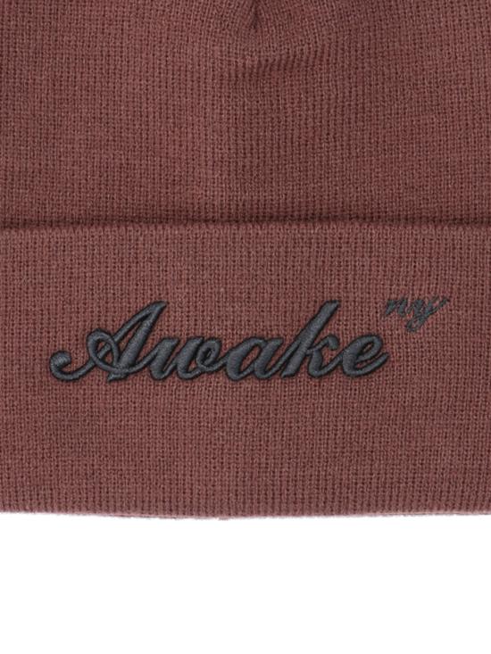  어웨이크 NY 비니 AWK FW22 HT003 BROWN - AWAKE NY