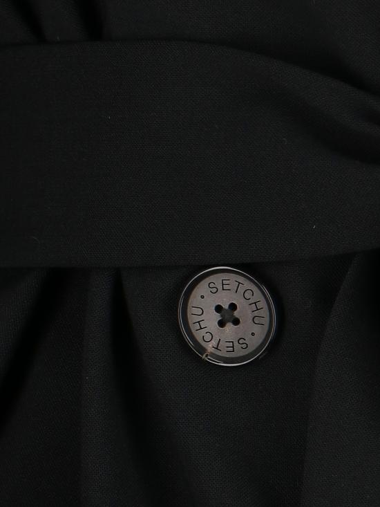  셋추 수트 자켓 U231J001W002 BLACK - SETCHU