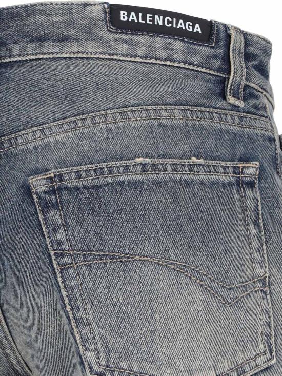 24FW 발렌시아가 데님 숏팬츠 793948 TJW95 2204 - BALENCIAGA