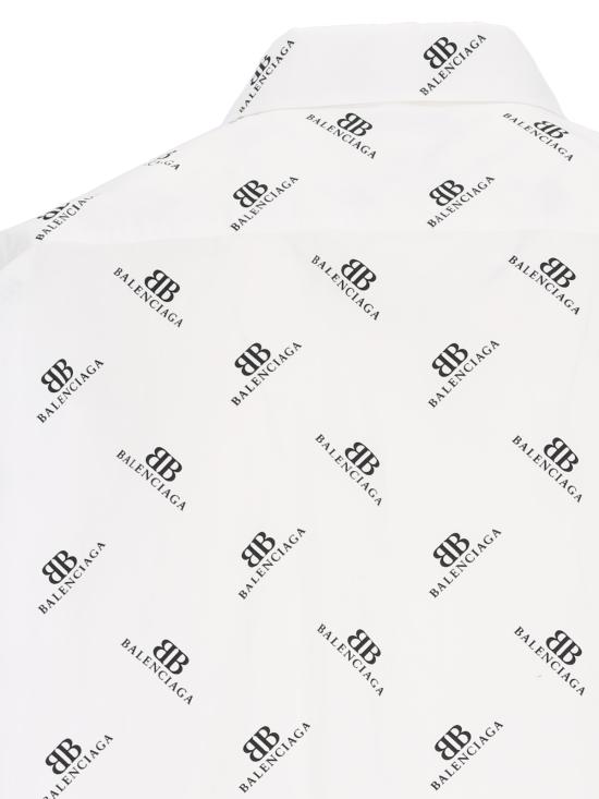24FW 발렌시아가 긴팔 셔츠 662983 TQL14 9040 White - BALENCIAGA