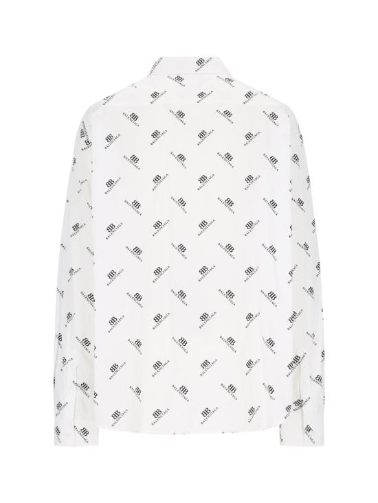 24FW 발렌시아가 긴팔 셔츠 662983 TQL14 9040 White - BALENCIAGA