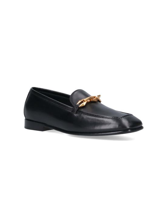 24FW 지미추 로퍼 DIAMOND TILDA LOAFER CLF BLACK - JIMMY CHOO