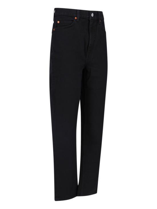  리던 데님 팬츠 193 3W7STRT B BLACK Black - RE/DONE