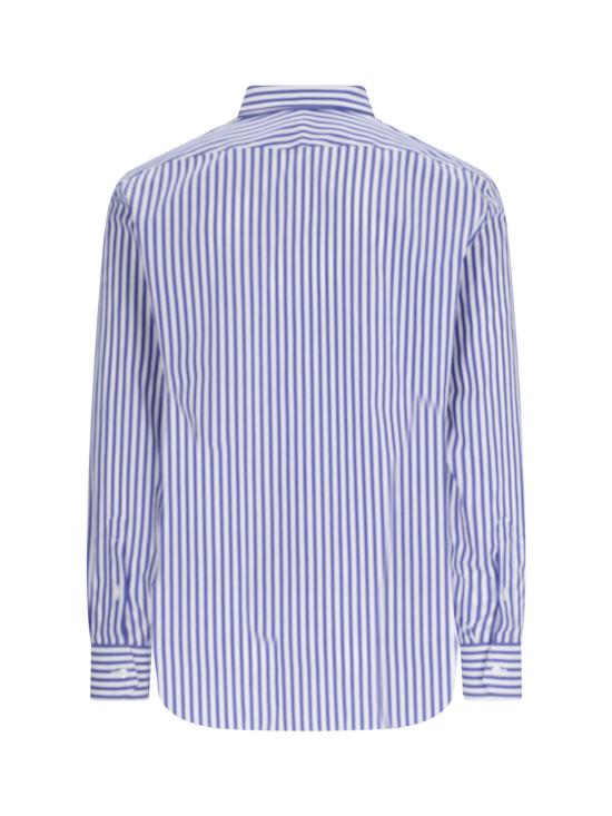  라보라토리오 델 카르민 긴팔 셔츠 DRK66X M50215 400 Blue - LABORATORIO DEL CARMINE