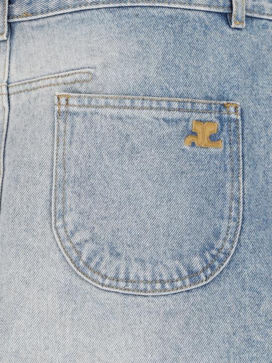  쿠레쥬 데님 스커트 124DJU156DE0016 7011 - COURREGES