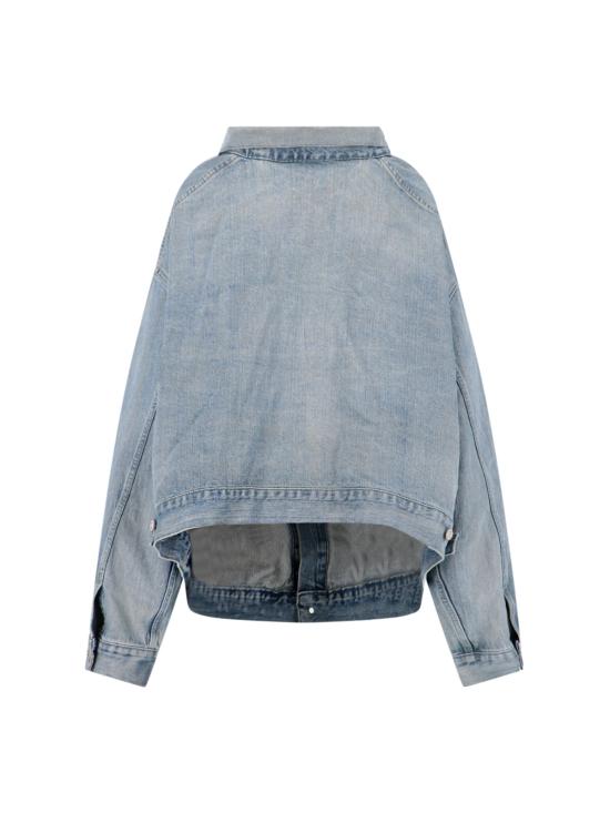  발렌시아가 데님 자켓 786638 TQW55 6379 - BALENCIAGA