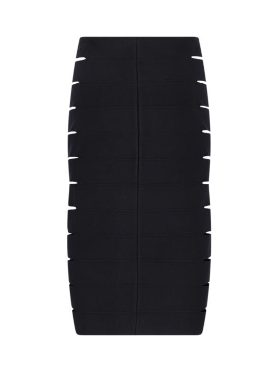  알라이아 미디 스커트 AA9J21705M836 995 Black - ALAIA
