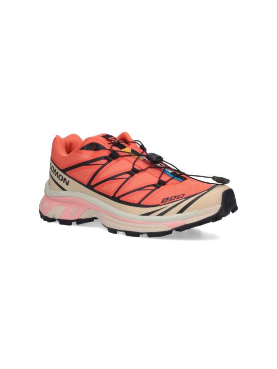  살로몬 스니커즈 L47445000 LIVING CORAL BLACK CEMENT Pink - SALOMON