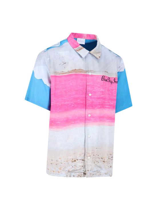  블루스카이인 반팔 셔츠 BS2302SH034 SALT - BLUE SKY INN