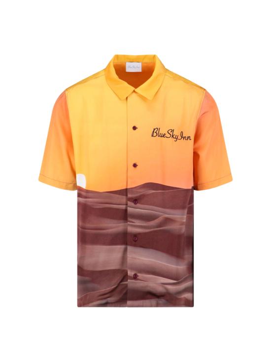  블루스카이인 반팔 셔츠 BS2302SH035 DUNE