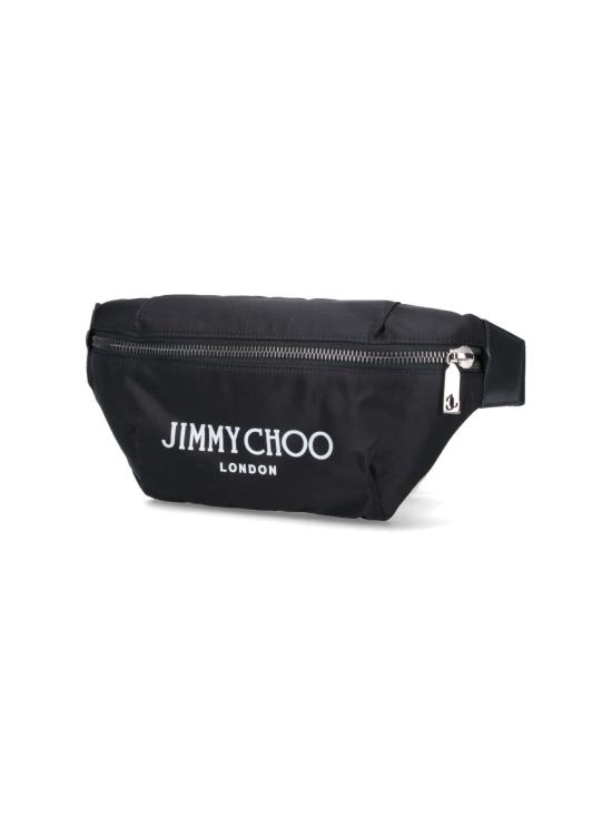  지미추 벨트백 FINSLEY DNH BLACK LATTE GUNMETAL - JIMMY CHOO
