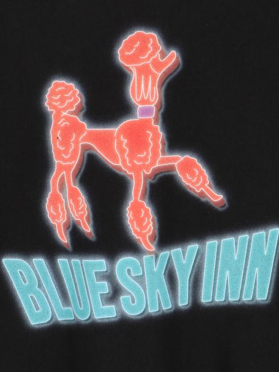  블루스카이인 후드 티셔츠 BS2302HO014 BLK Black - BLUE SKY INN